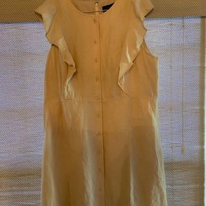 Adorable JCrew Cream Dress NWT